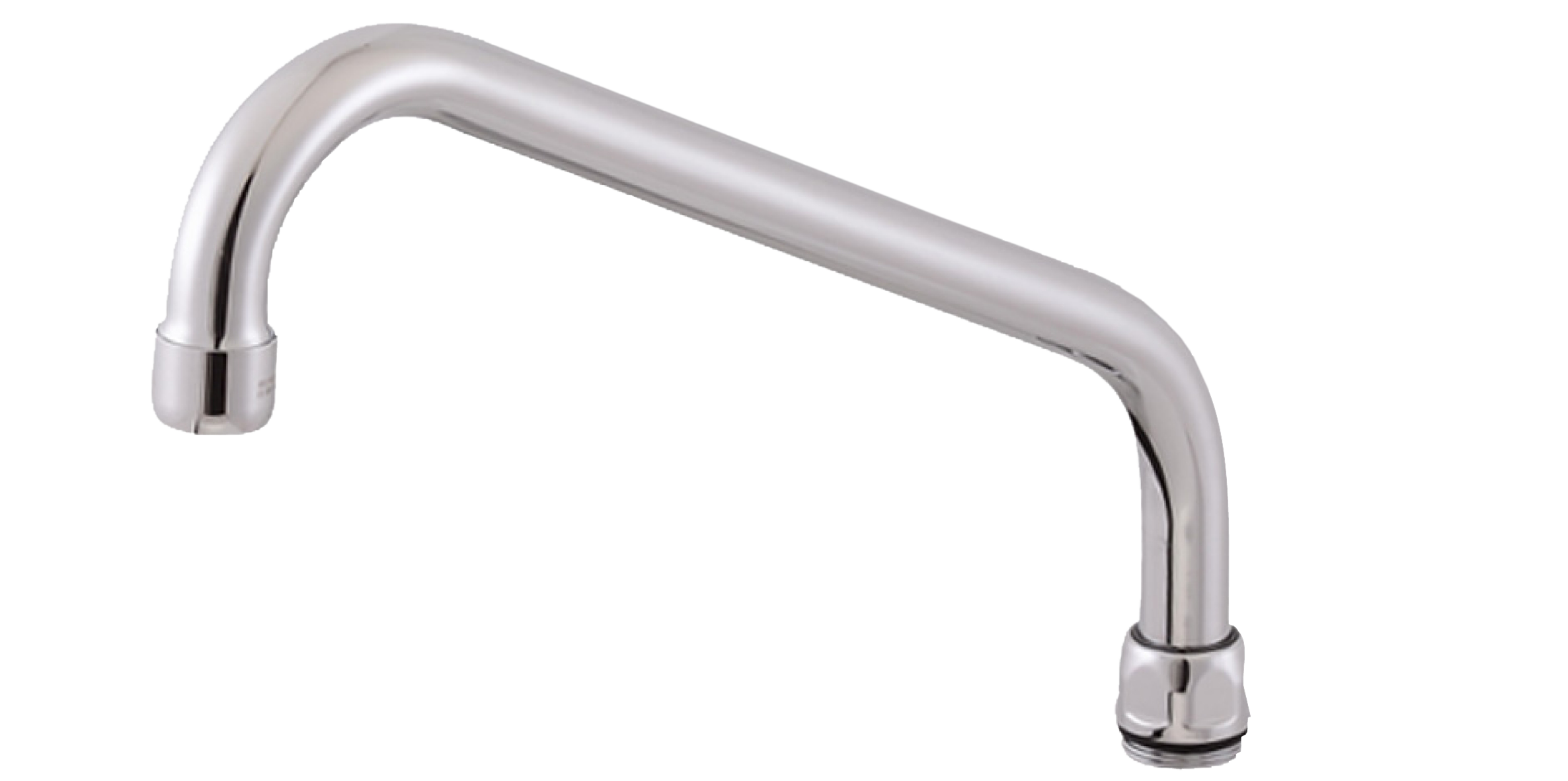 Utloppspip, krom – Rogen
